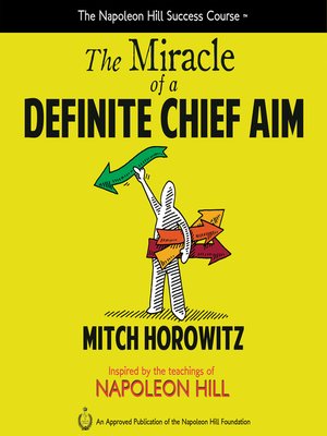 The Miracle of a Definite Chief Aim - Audiobook